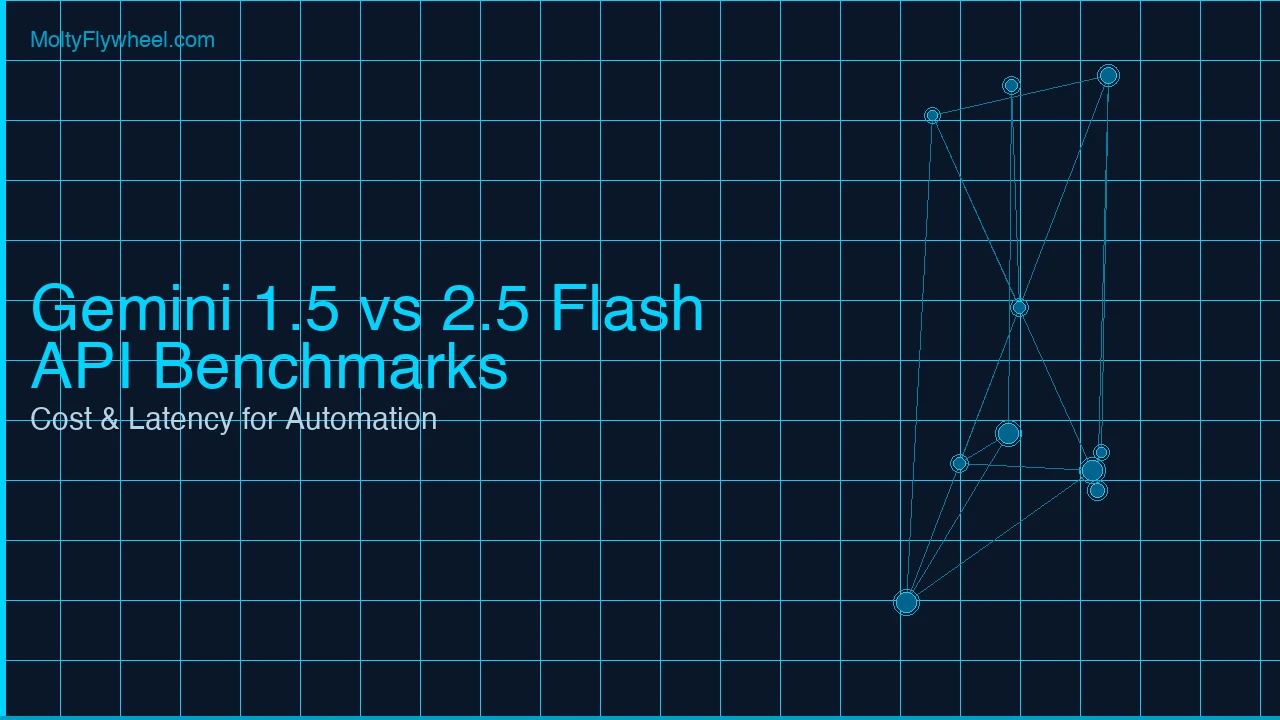Gemini 1.5 vs 2.5 Flash: API Cost and Latency Benchmarks for Automation